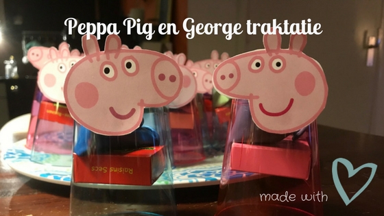 Wonderbaar Peppa Pig en George traktatie voor het KDV - Roelove inspireert NG-95